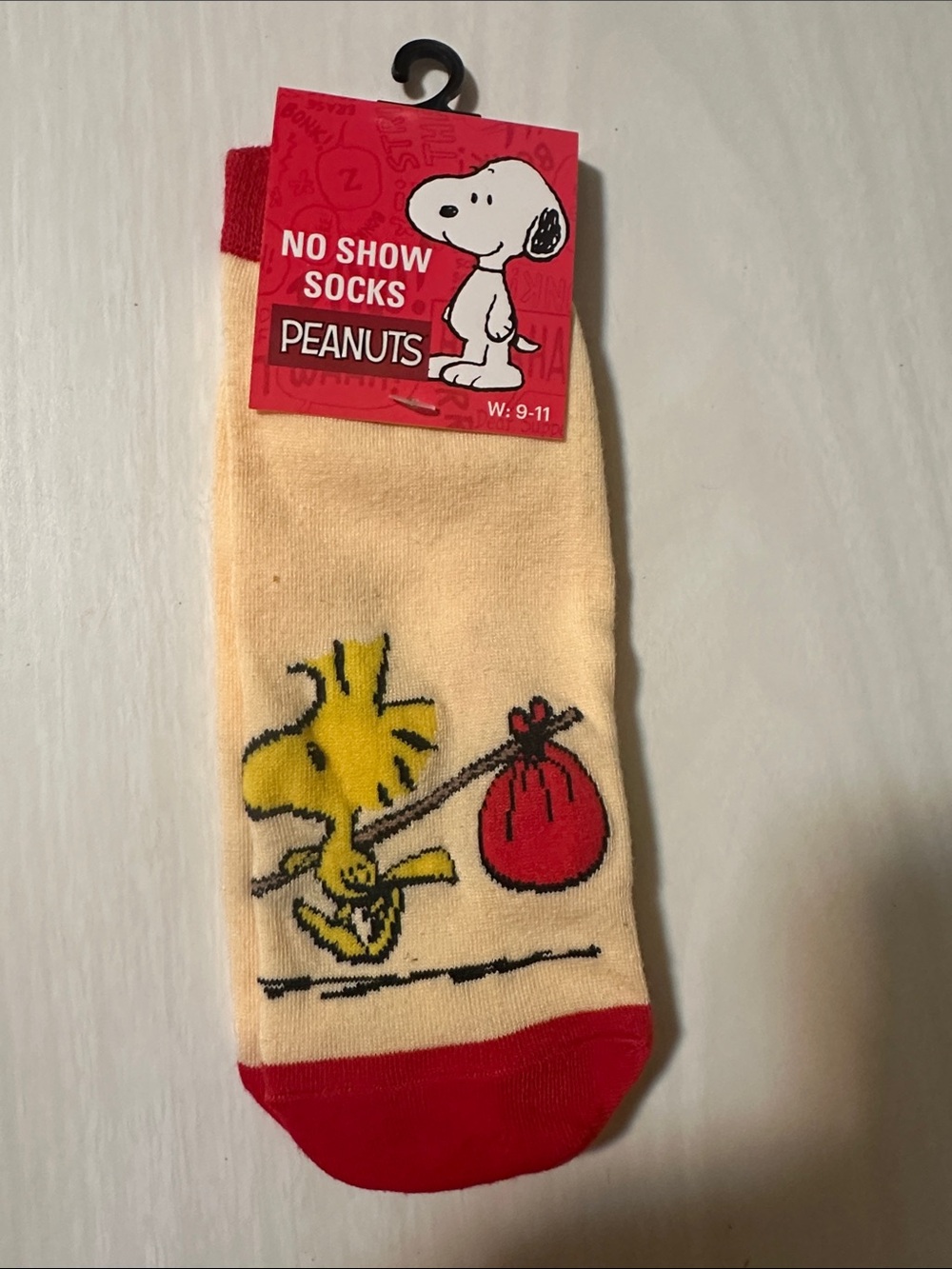 Woodstock No-Show Socks - Peanuts